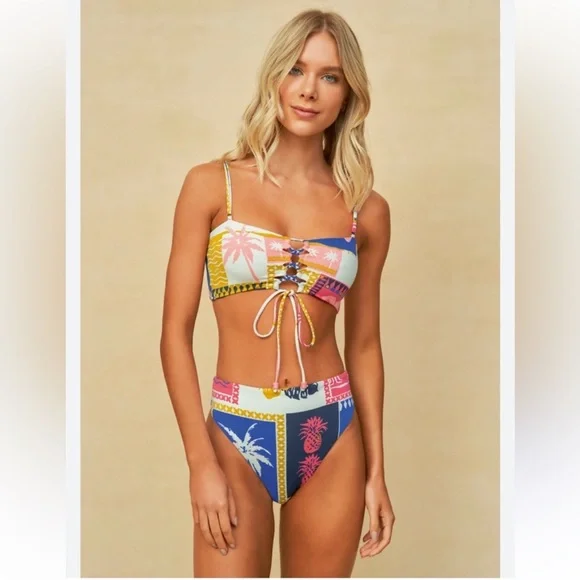 NWT Maaji Women's Rise/High Leg Bottom - Picture 7 of 8